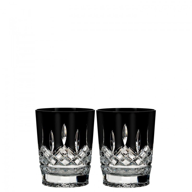 Waterford Crystal Lismore Black Tumbler Pair