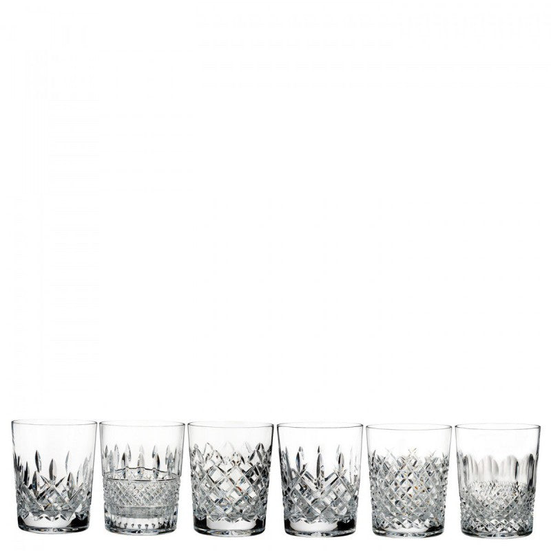 Waterford Crystal Lismore Connoisseur Heritage Double Old Fashioned Set of 6