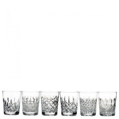 Waterford Crystal Lismore Connoisseur Heritage Double Old Fashioned Set of 6