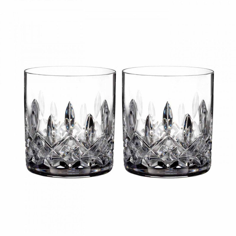 Waterford Crystal Lismore Connoisseur Straight Sided Tumbler Pair