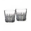 Waterford Crystal Lismore Diamond Old Fashioned Set of 2