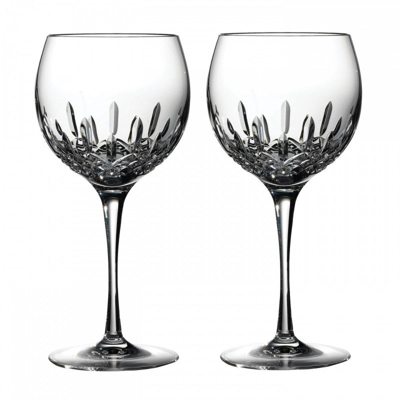 Waterford Crystal Lismore Essence Balloon Wine Glass Set of 2