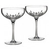 Waterford Crystal Lismore Essence Champagne Coupe Set of 2