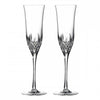 Waterford Crystal Lismore Essence Champagne Flute Set of 2