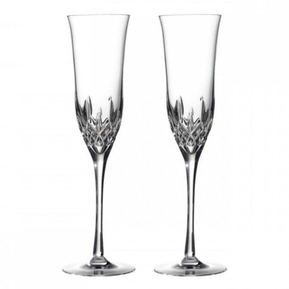 Waterford Crystal Lismore Essence Champagne Flute Set of 2