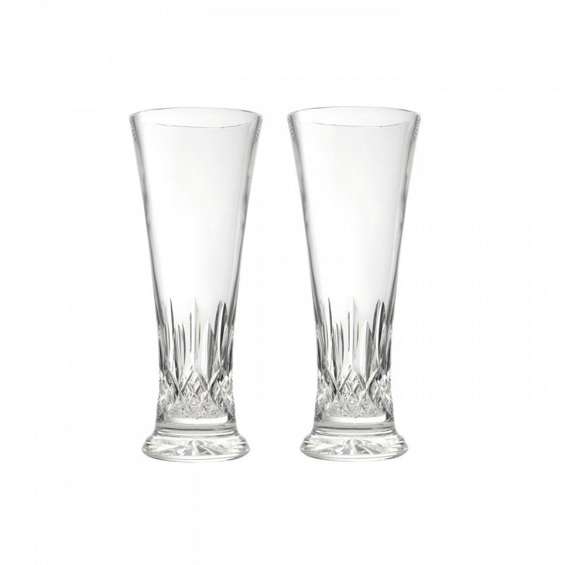 Waterford Crystal Lismore Pilsner Glass Set of 2