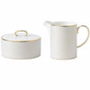 Wedgwood Gio Gold Covered Sugar and Cream (Giftboxed)