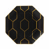 Wedgwood Gio Gold Octagonal Plate Charcoal 23cm