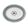 Wedgwood Florentine Turquoise Oval Dish 35cm