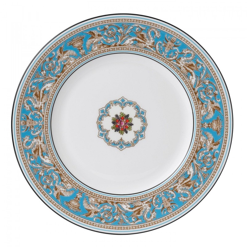 Wedgwood Florentine Turquoise Plate 27cm - Set of 4