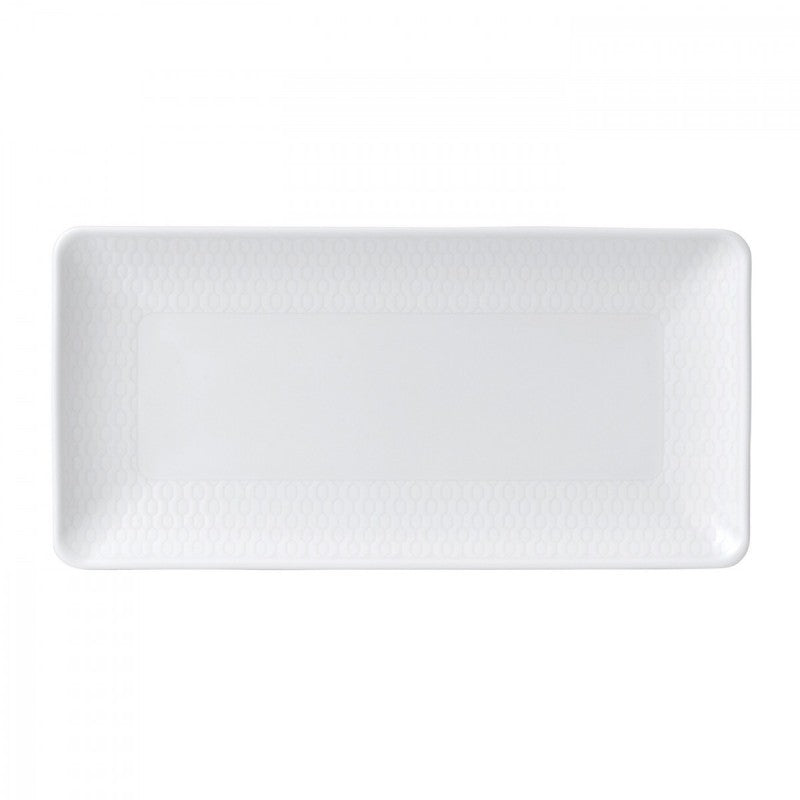 Wedgwood Gio White Rectangular Tray 21cm