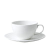 Wedgwood Gio White Teacup and Saucer