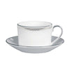 Wedgwood Vera Wang Grosgrain Teacup & Saucer Set