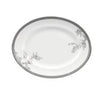Wedgwood Vera Wang Lace Platinum Oval Dish 35 cm