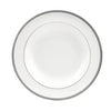 Wedgwood Vera Wang Lace Platinum Rim Soup Plate 23 cm - Set of 4