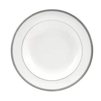 Wedgwood Vera Wang Lace Platinum Rim Soup Plate 23 cm - Set of 4