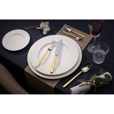 Villeroy and Boch La Classica Partially Gold Plated 24 Piece Cutlery Set