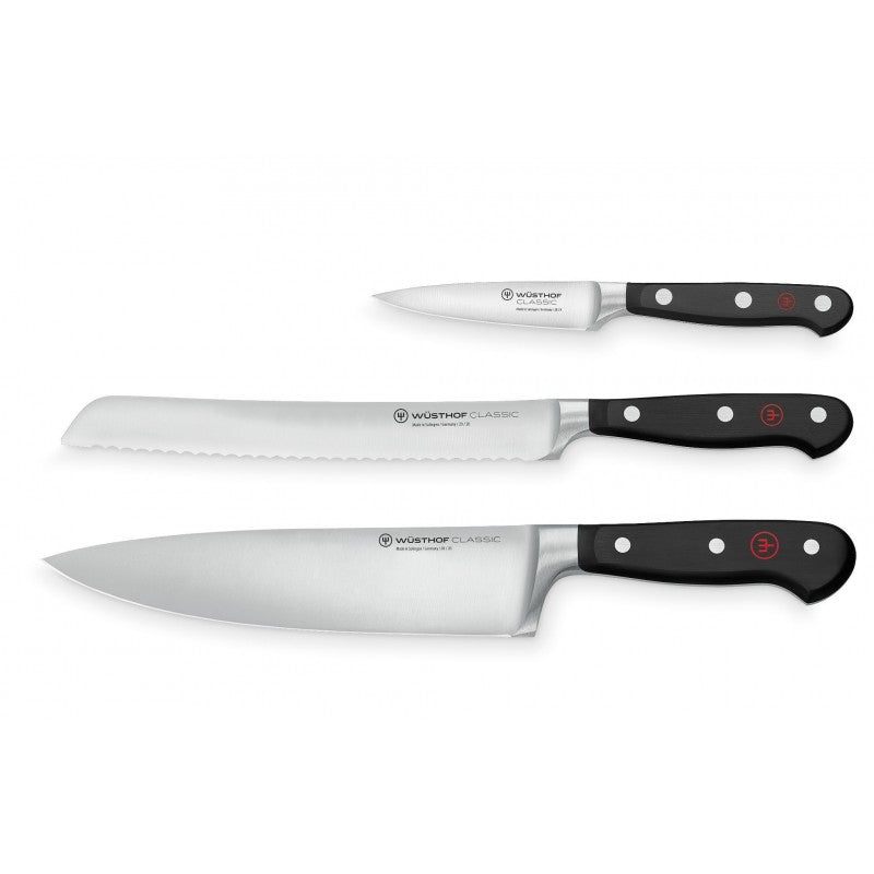 Wusthof Classic 3 Piece Knife Set 2