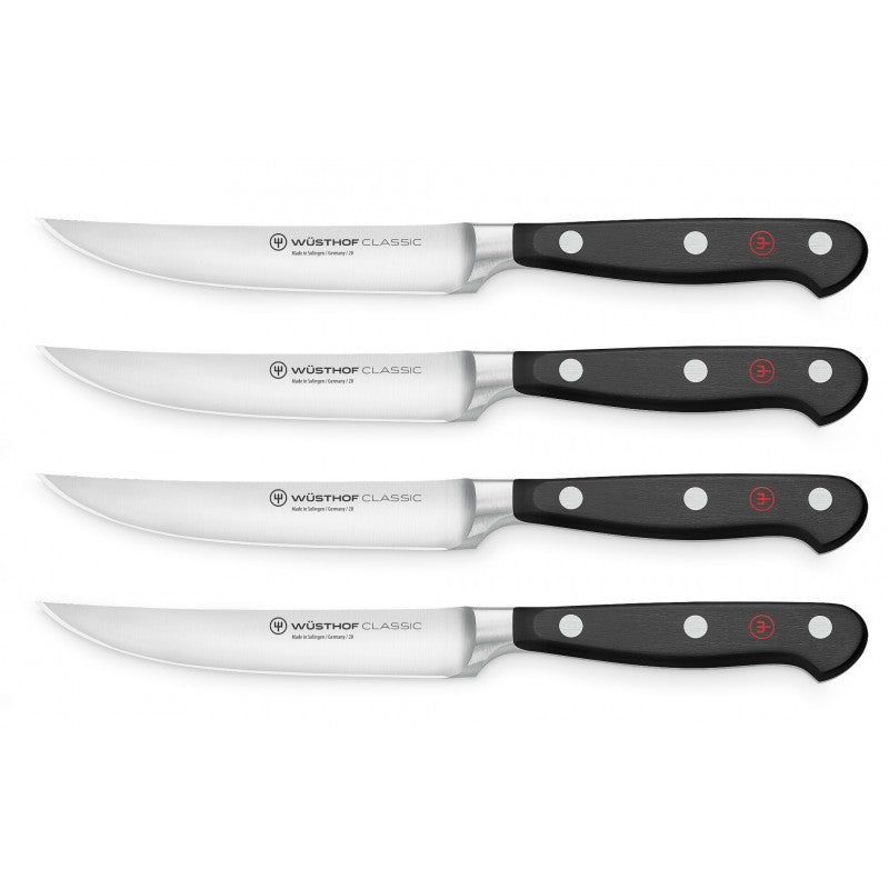 Wusthof Classic 4 piece Steak knife set