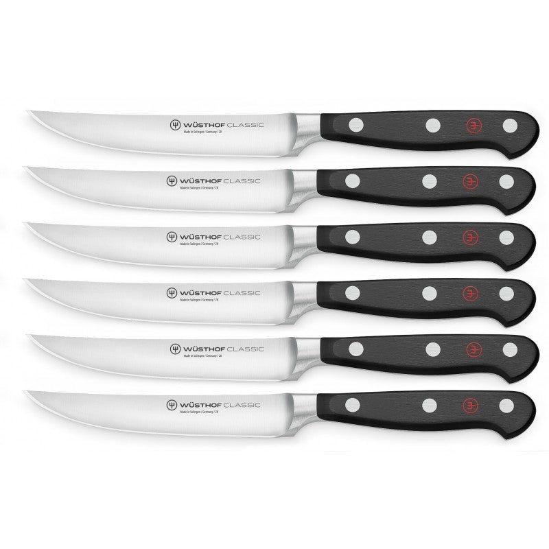 Wusthof Classic 6 piece Steak knife set