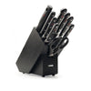 Wusthof Classic 9 piece Knife Block Set - Black