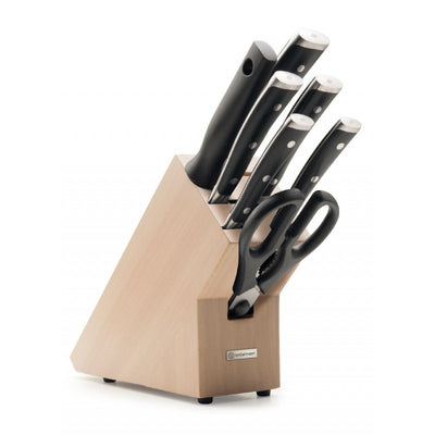 Wusthof Classic Ikon 7 Piece Knife block Set