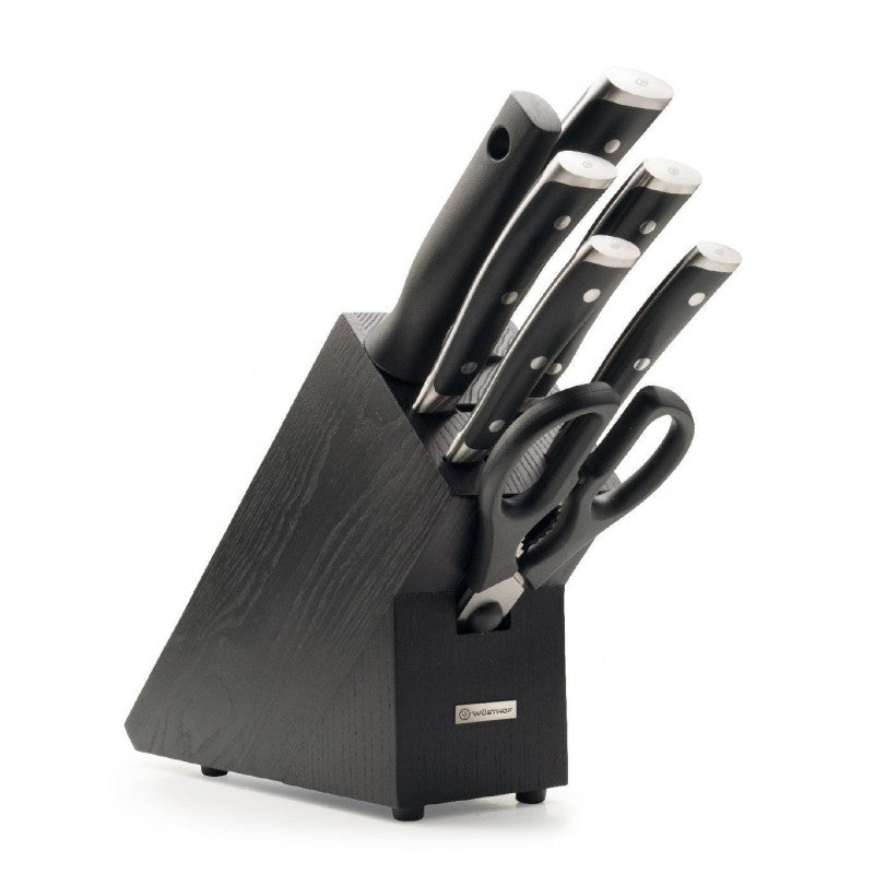 Wusthof Classic Ikon Knife block 7 piece set