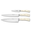 Wusthof Classic Ikon Creme 3 piece knife set