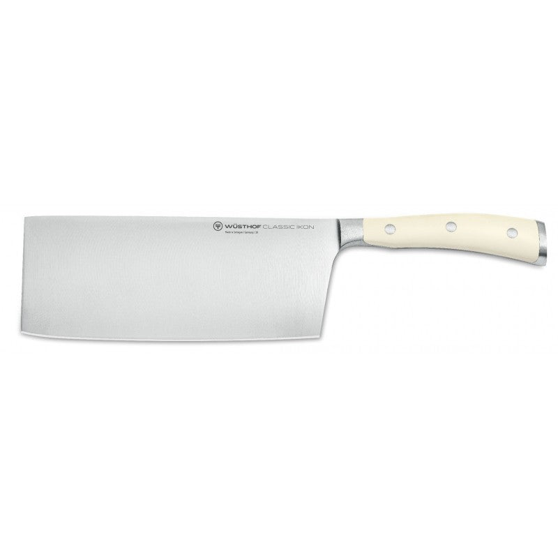 Wusthof Classic Ikon Creme Chinese Chefs Knife 18cm