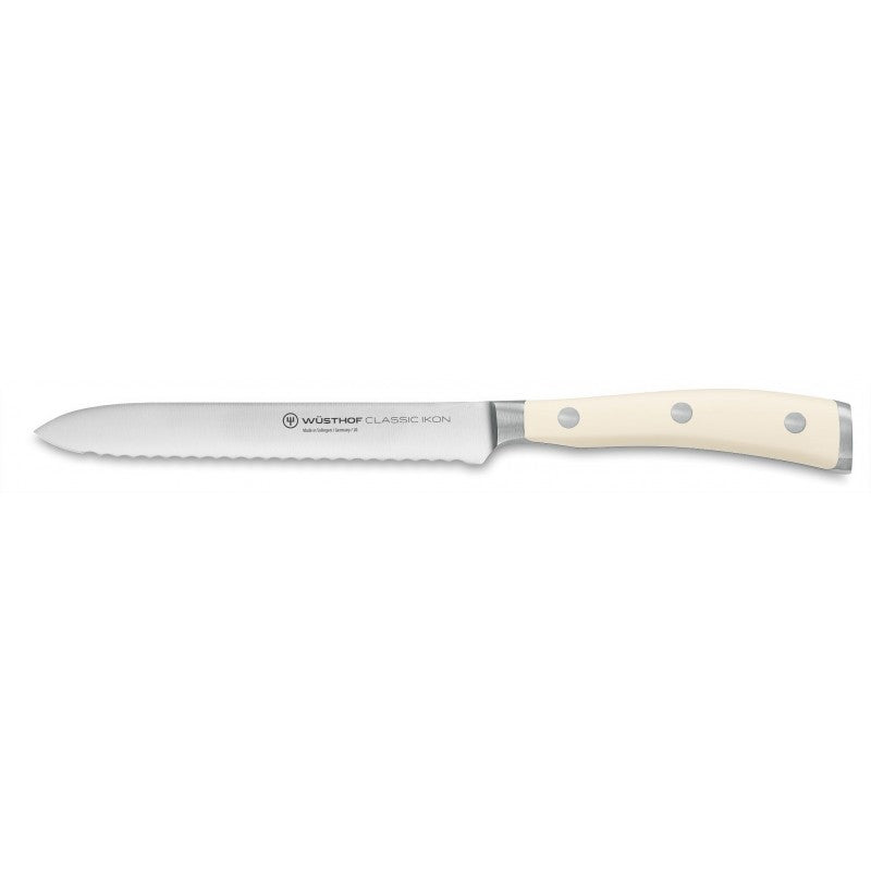 Wusthof Classic Ikon Creme Serrated 14cm Utility knife